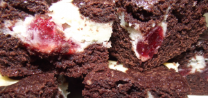 cherry cheesecake brownies