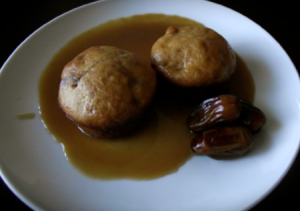 individual sticky toffee puddings