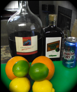 ingredients for sangria