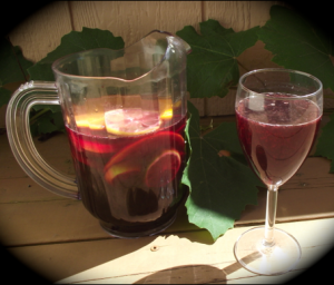 red wine sangria