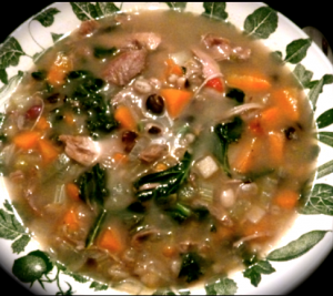 turkey and bean soup