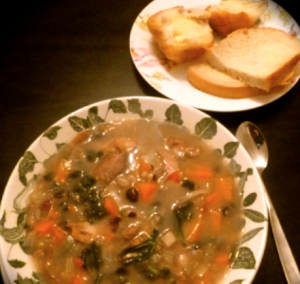 turkey and bean soup