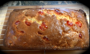 cherry almond loaf